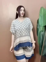 Premium Printed Two-Piece Lounge Set