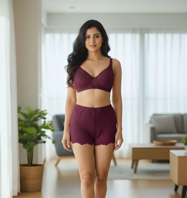 4 Set Padded Bra Panty Combo - Image 8